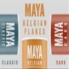 Maya | Belgian Flakes Hot Chocolate Cocoa - Perfect for Cafs, Business, Shop - Box of 4 x 1KG Resealable Tubs (Case of 4KG) view 3