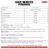 2.5Kg Egg White Powder Cooking Baking Eggs Albumen Protein Powdered Eggs All Natural Halal Kosher view 2