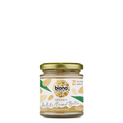 Biona Organic White Almond Butter, 170g
