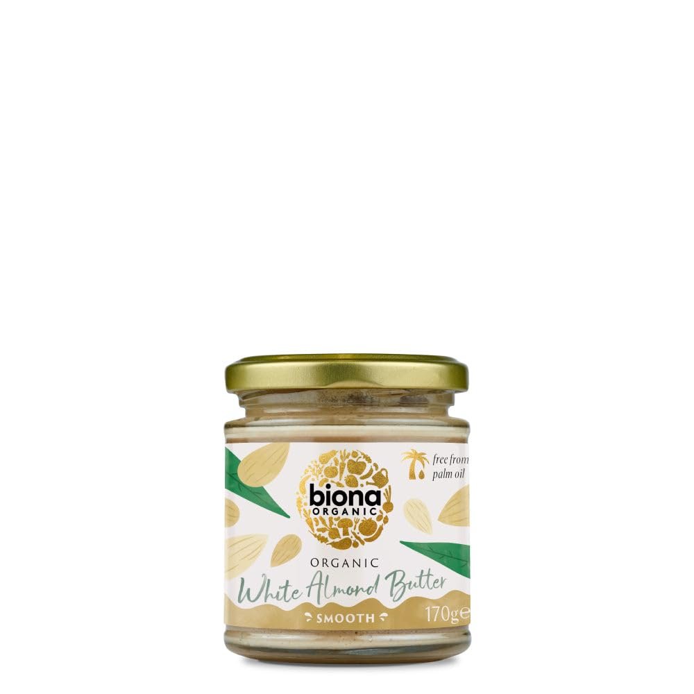 Biona Organic White Almond Butter, 170g