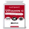 Acerola Cherry Extract 120 Vegan Capsules - Natural Vitamin C (Food Form) Complex - Enhanced with Rosehip, Elderberry, Parsley and Blackcurrant Extract - UK Made to The GMP Code of Practice view 1