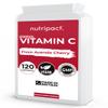 Acerola Cherry Extract 120 Vegan Capsules - Natural Vitamin C (Food Form) Complex - Enhanced with Rosehip, Elderberry, Parsley and Blackcurrant Extract - UK Made to The GMP Code of Practice view 2