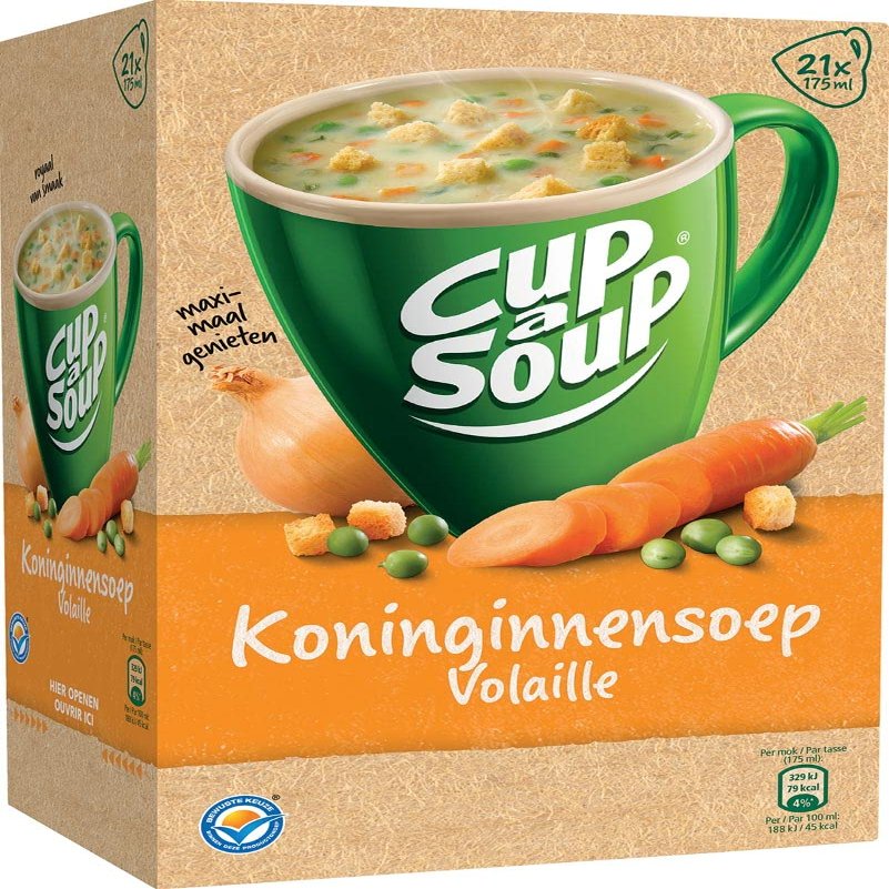 Cup A Soup Queen Soup, 21 Piece, Units