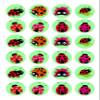cdb 24 Ladybug edible Iced Icing CupCake Fairy Cake Toppers view 1