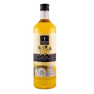 Taylerson's Mango Flavour Cocktail Syrup - Vegan, Artisan and Hand-Bottled Cocktail, Gin, Prosecco and Baking Syrup. British-Made - 1 Litre