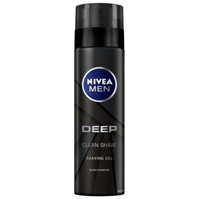 Nivea Men Deep shaving gel black carbon 200ml