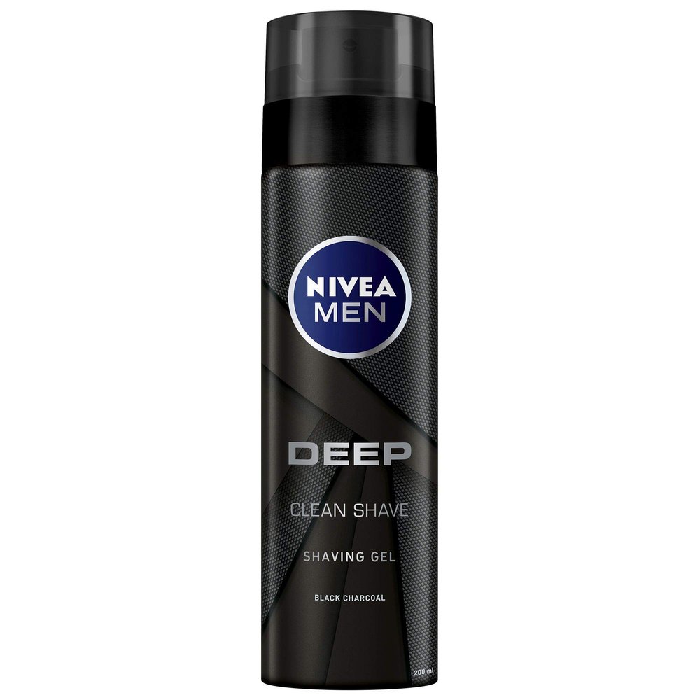 Nivea Men Deep shaving gel black carbon 200ml
