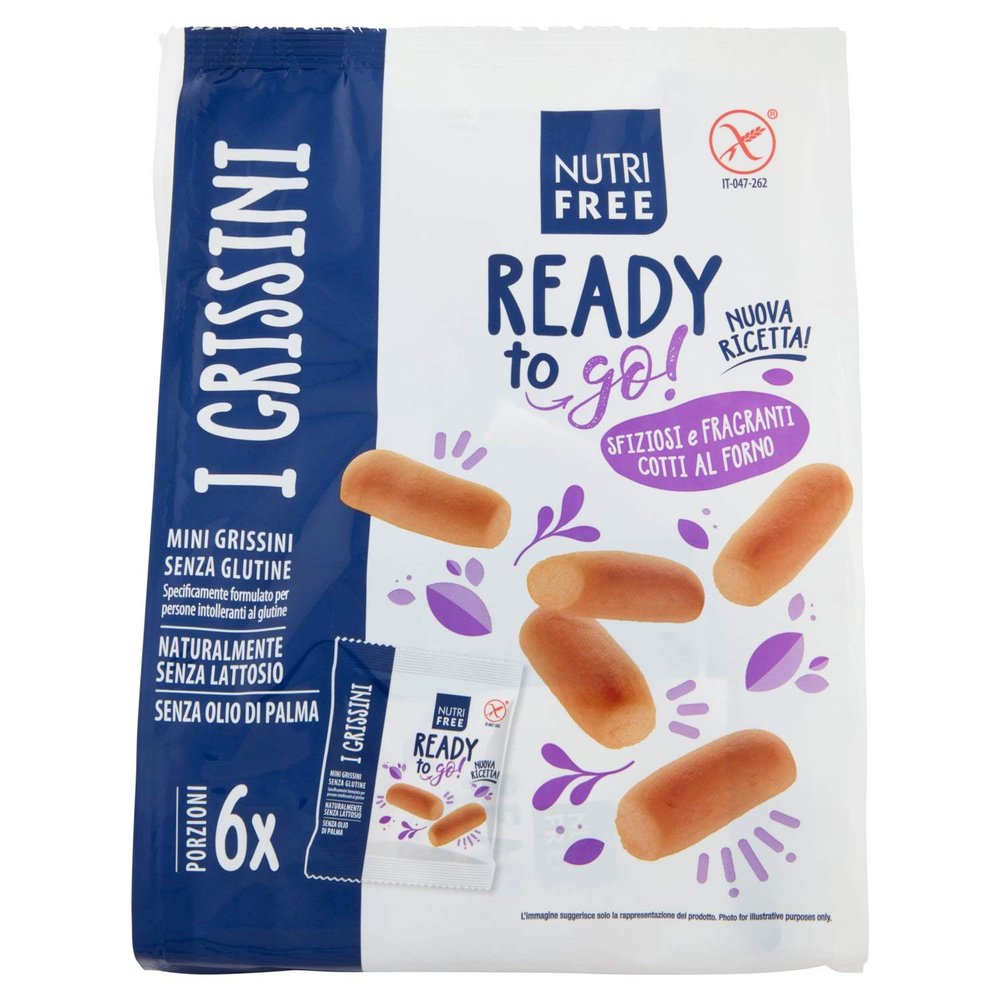 Nt Food Nutrifree - Mini Grissini Senza Glutine, 6X30g
