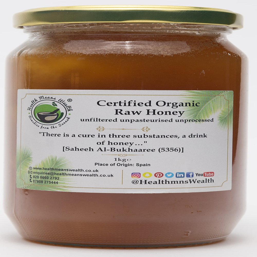 100% Raw & Organic Thyme Honey 1kg