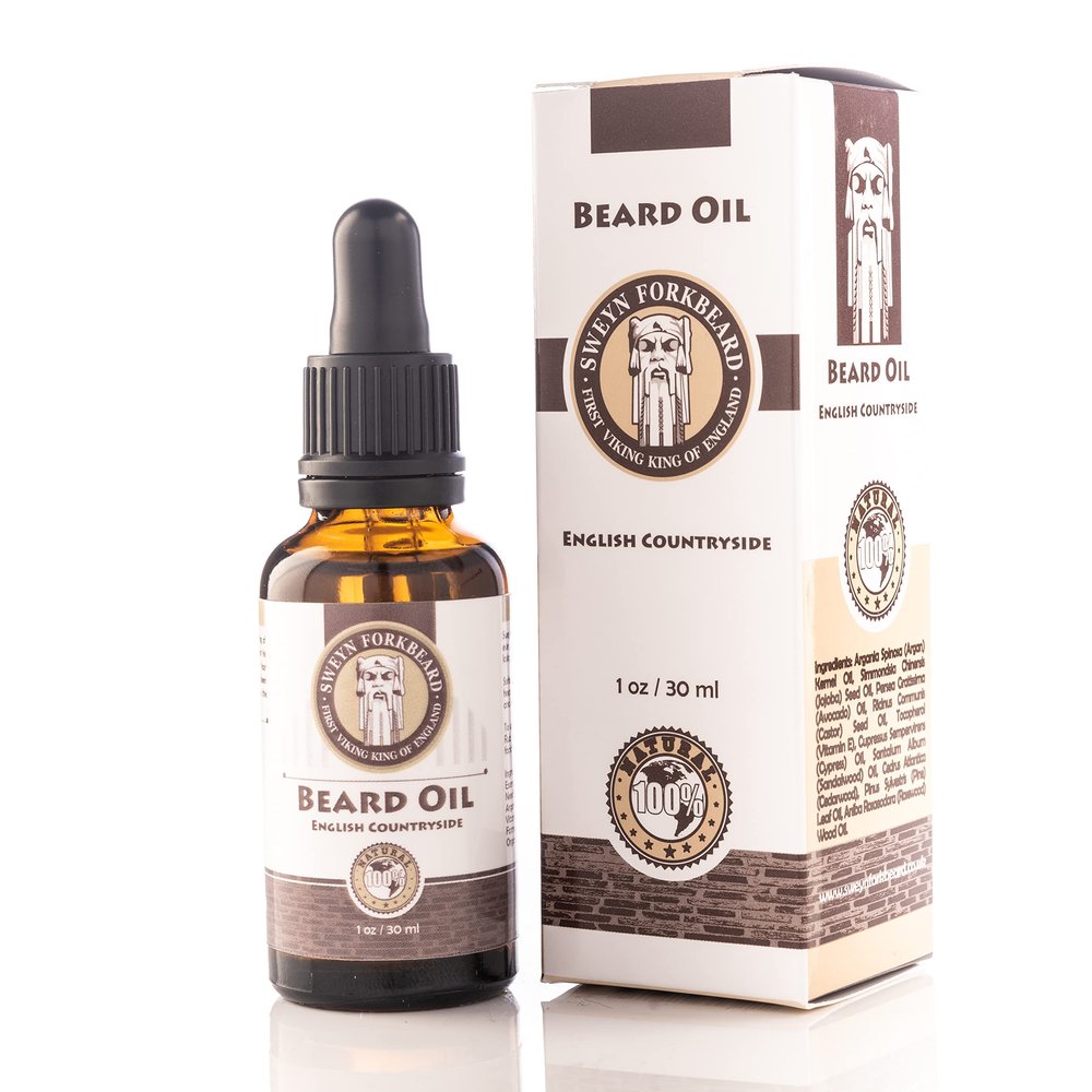 Beard Oil English Countryside 100% Organic Premium Beard Oil Made in London