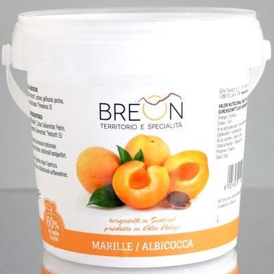 Apricots Jam 65% 600 gr. - Breon
