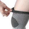 1 Pair of Knee Sleeves Elastic Compression Leggings Bamboo Charcoal Ecological Slimming Brace Support Pad Cover Knee Brace Protector view 3