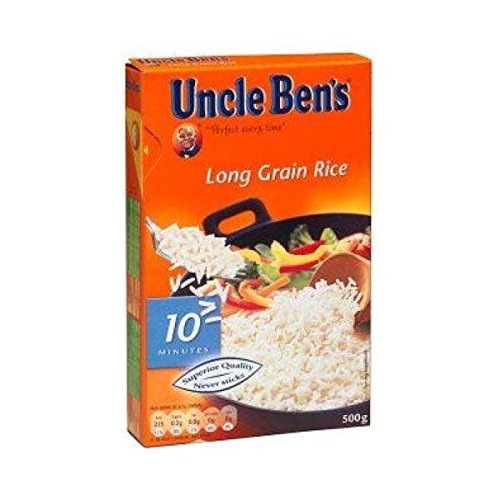 Uncle Bens Long Grain Rice | 500g x 6