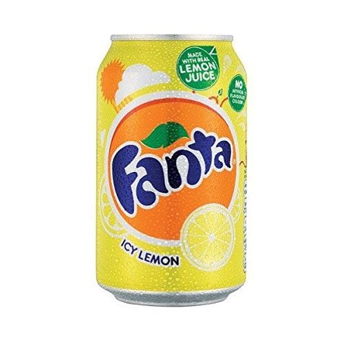 Coca-Cola Fanta Lemon Cans | 330ml x 24