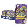 Blue Dragon Coconut Milk 400ml | 6 pack | Rich & Creamy | Stir Into Curries, Soups & Sauces | Suitable For Vegans view 1