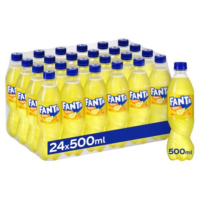 Fanta Lemon Bottle | 500ml x 24