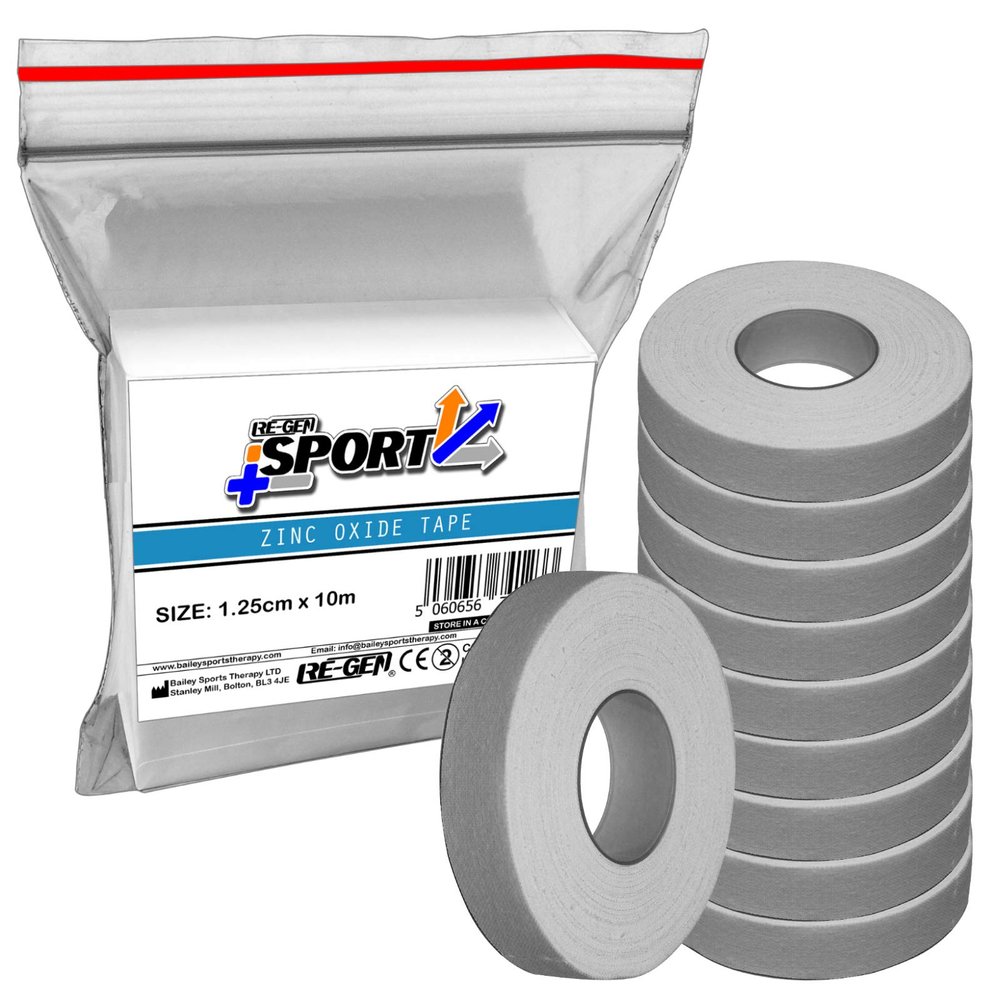 10 Piece Refill - RE-GEN Sport Hand Knuckle Boxing Finger Tape 1.25cm x 10m