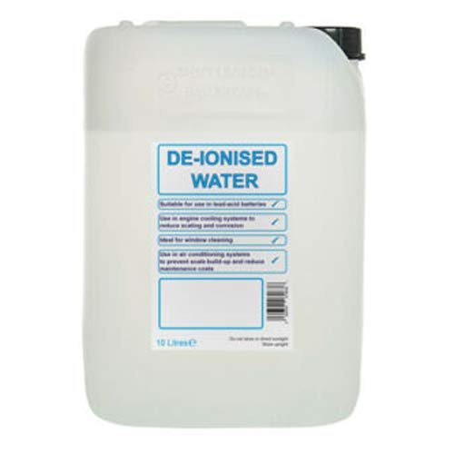 We Can Source It Ltd De-Ionised Water, 1 Litre Bottle, Non-Distilled De-Mineralised, Laboratory Grade (1 Litre (Pack of 6))