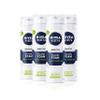 NIVEA MEN Sensitive Shaving Foam Pack of 4 (4 x 200ml) Sensitive Skin Shaving Foam, Shave Gel for Men, Shaving Gel for Irritated & Dry Skin with Witch Hazel view 1