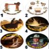 cdb Cowboy Wild West 7.5 inch Round edible Iced fondant Topper Frosting Icing Personalised view 1