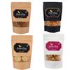 Best of 4 Assorted Namkeens SOYA Sticks Pouch; Nachini Sev Pouch; Bhakar wadi Pouch; Methi Mathi Pouch; view 1