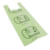 100x 10L Tie Handle Compostable Caddy Liners - 10 Litre Degradable Kitchen Caddy Food Waste Bin Liners - EN 13432 - Compostable Bin liners view 3