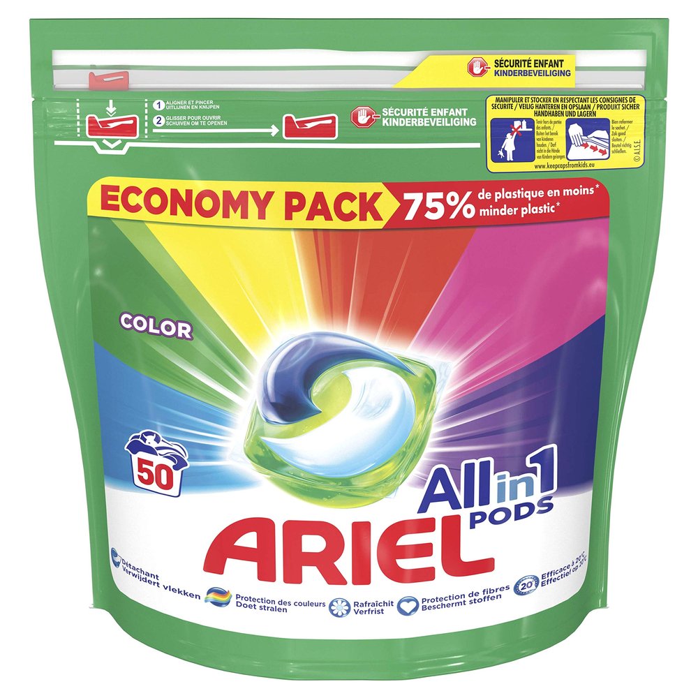 Ariel All-in-1 Pods Color 50 Pods