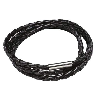 Bracelets for Women Vintage Women Men Multilayer Braided Leather Cuff Bangle Wristband Bracelet Gift