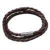 Bracelets for Women Vintage Women Men Multilayer Braided Leather Cuff Bangle Wristband Bracelet Gift view 4