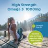 Healthspan High Strength Omega 3 1,000mg (240 Capsules) | Supports Brain, Eye & Heart Health | 120mg DHA & 170mg EPA Per Capsule | Highly Purified to Remove Toxins | Sustainably Sourced Fish Oil view 4