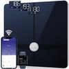 FITINDEX Wi-Fi Scale for Body Weight, Smart Scale with BMI, Body Fat, Muscle Mass, Digital, Bluetooth, Bathroom,13 Body Composition Analysis Health Monitor view 1