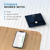 FITINDEX Wi-Fi Scale for Body Weight, Smart Scale with BMI, Body Fat, Muscle Mass, Digital, Bluetooth, Bathroom,13 Body Composition Analysis Health Monitor view 4