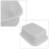 EudokkyNA 3-Pack 18 Quart Dish Pan Wash Basin, Large Dish Tub, White view 3