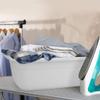 EudokkyNA 3-Pack 18 Quart Dish Pan Wash Basin, Large Dish Tub, White view 4