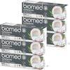 Biomed Superwhite 97% Natural Whitening Toothpaste | Enamel Strengthening | Coconut Flavour, Vegan, SLES Free 6x100g view 1