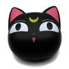 Cute Cat Shaped Contact Lens Case Mini Travel Simple Contact Lens Box Container Care Kit Mirror +Bottle + Tweezers Container Holder (Black) view 1