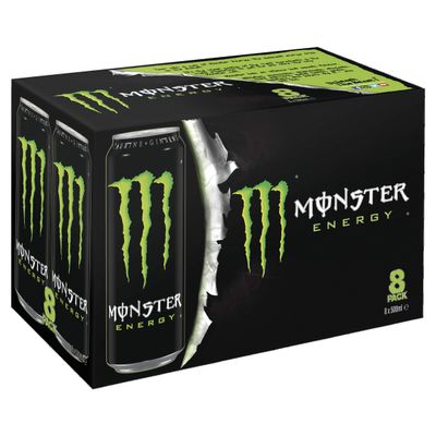 Monster Energy Cans, 8 x 500 ml