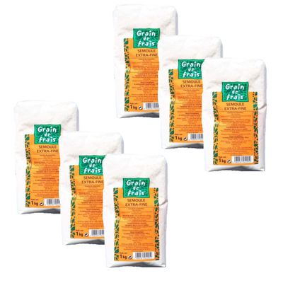 Grain de Frais 6 Extra Fine Semolina 1kg