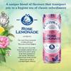Fentimans Rose Lemonade - Botanically Brewed Lemonade made with Lemon Juice - Exquisitely Crafted and Refreshing Soft Drinks - Gluten-Free and Vegan Friendly Soft Drinks - 12 x 250 ml Cans view 2