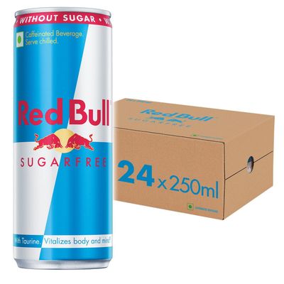 Red Bull - Sugarfree - Energiedrank - sleekcan - 24x25 cl - NL