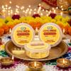 Cycle Pure Om Shanthi Pure Cow Ghee Wicks  Ready-to-Light Diya Battis | Wax-Free, Long-Lasting, Easy to Use | for Daily Puja, Aarti & Festivals | Pack of 3 (100 Wicks Per Pack) view 1