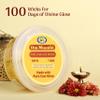 Cycle Pure Om Shanthi Pure Cow Ghee Wicks  Ready-to-Light Diya Battis | Wax-Free, Long-Lasting, Easy to Use | for Daily Puja, Aarti & Festivals | Pack of 3 (100 Wicks Per Pack) view 3