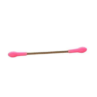 1PC Pink Facial Hair Remover Spring Threader Removal Epilator Stick Facial Hair Spring Bend Threading Tool Portable Makeup Beauty Tool Removes Hair