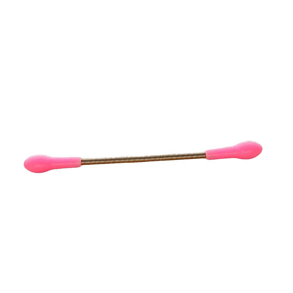 1PC Pink Facial Hair Remover Spring Threader Removal Epilator Stick Facial Hair Spring Bend Threading Tool Portable Makeup Beauty Tool Removes Hair