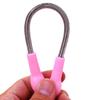 1PC Pink Facial Hair Remover Spring Threader Removal Epilator Stick Facial Hair Spring Bend Threading Tool Portable Makeup Beauty Tool Removes Hair view 2