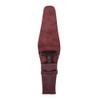 Hide & Drink, Leather Safety Razor Case, Shaving Accessories, Personal Care Essentials, Handmade Includes 101 Year Warranty (Sangria) view 2