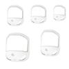 5 Sizes Set Goatee Beard Shaper Beard Styling Template Beard Shaping Tool Fashion Goatee Shaving Template Goatee Trimming Supplies for Men view 1