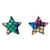 1pair Mermaid Pattern Cover Disposable Adhesive Pasty Nipples Sticker Milk Paste view 1
