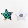 1pair Mermaid Pattern Cover Disposable Adhesive Pasty Nipples Sticker Milk Paste view 2