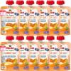Holle Carrot Cat - Pouch carrot, mango, banana & pear, pack of 12 view 1